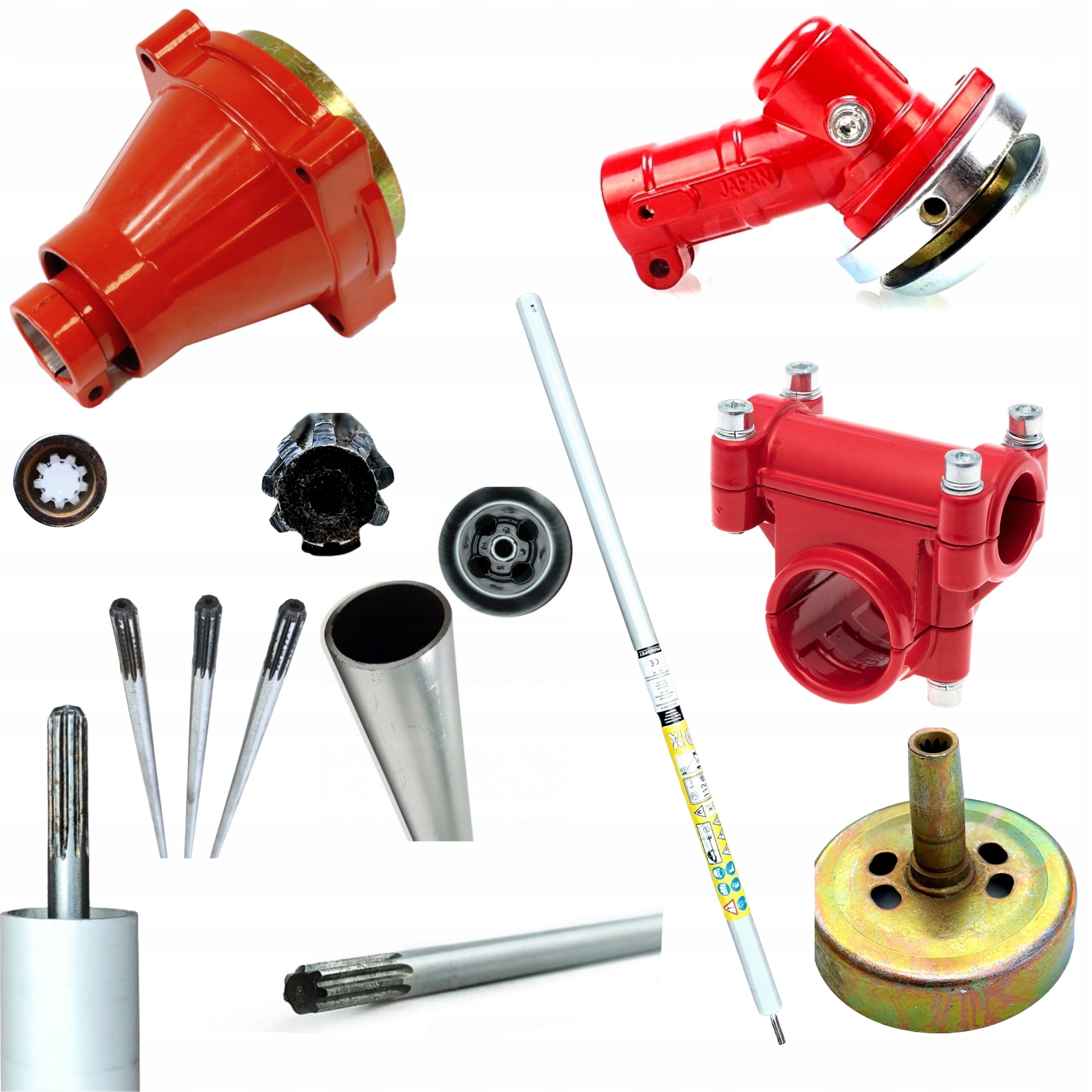 COMPLETE LAGA FOR COMBUSTION SCYTHE PIPE TRANSMISSION 26MM 9 CUTTERS