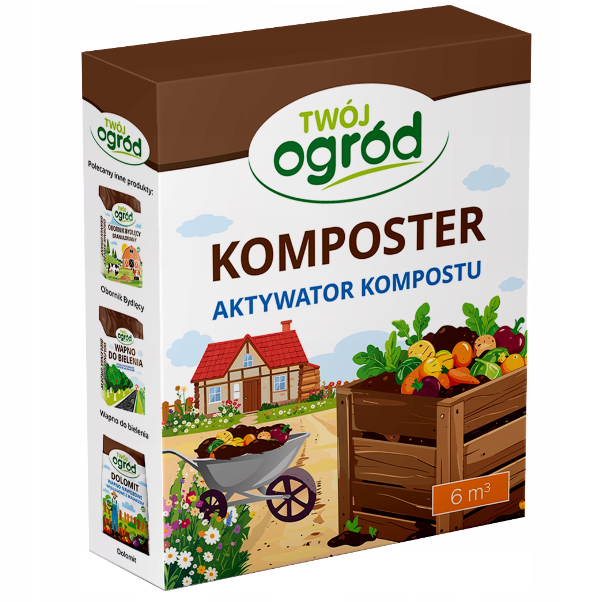COMPOST ACTIVATOR 1KG Composting agent ACCELERATES COMPOSTING Manufacturer code Komposter AKTYWATOR Kompostu 1kg