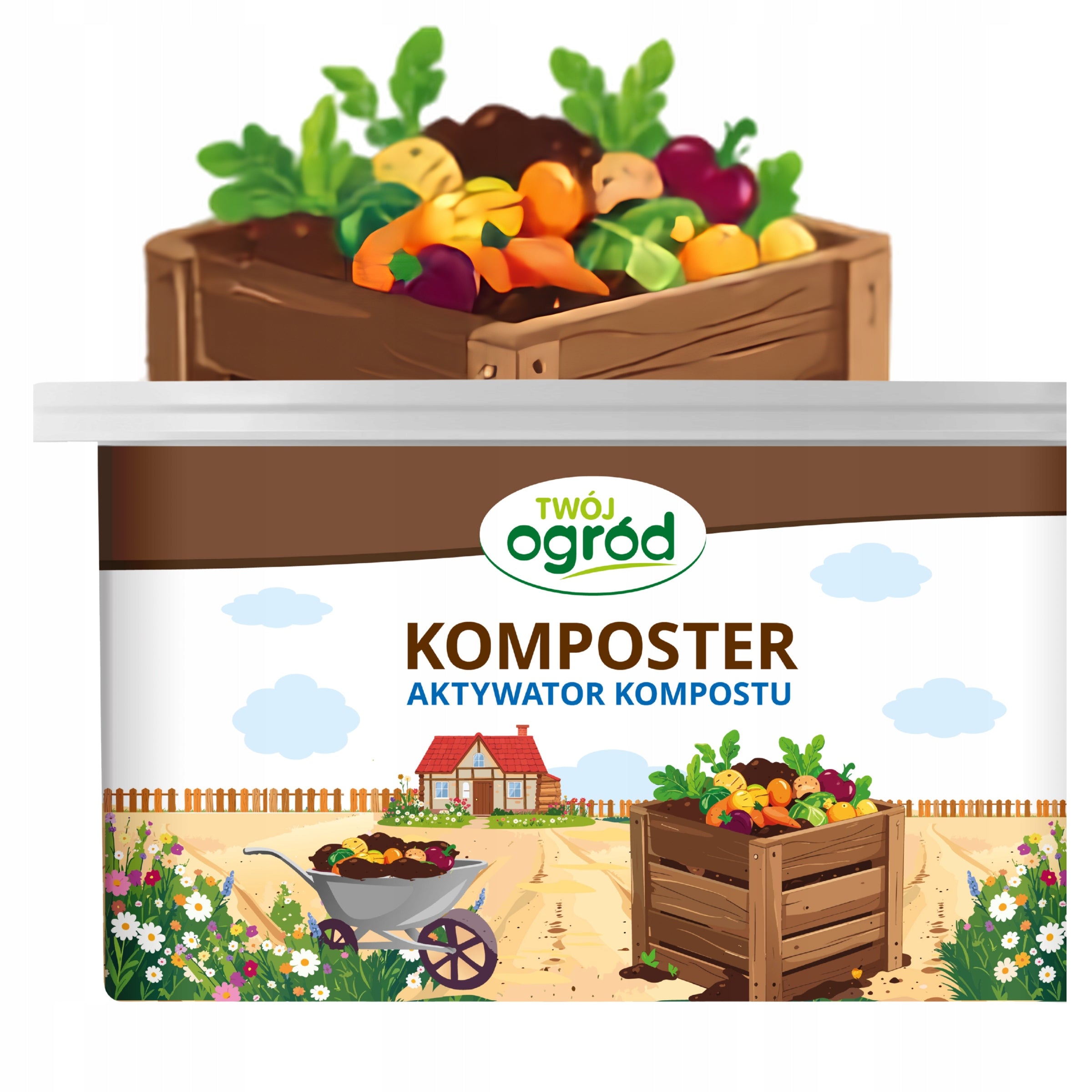 COMPOST ACTIVATOR 4KG Composting agent ACCELERATES COMPOSTING