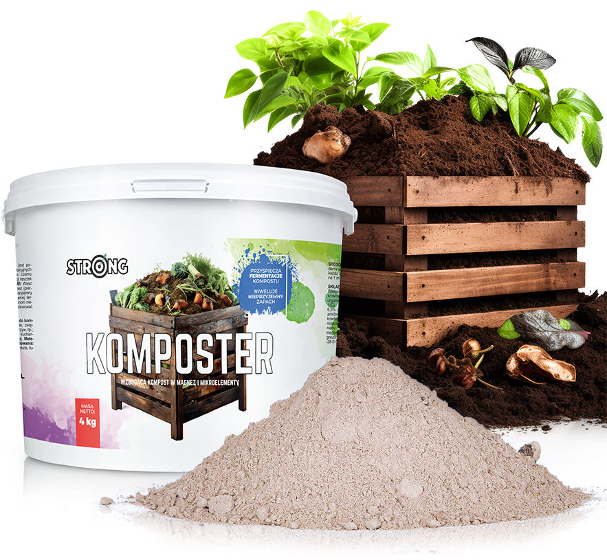 COMPOST ACTIVATOR NATURAL COMPOSTER POWDER STRONG 4KG