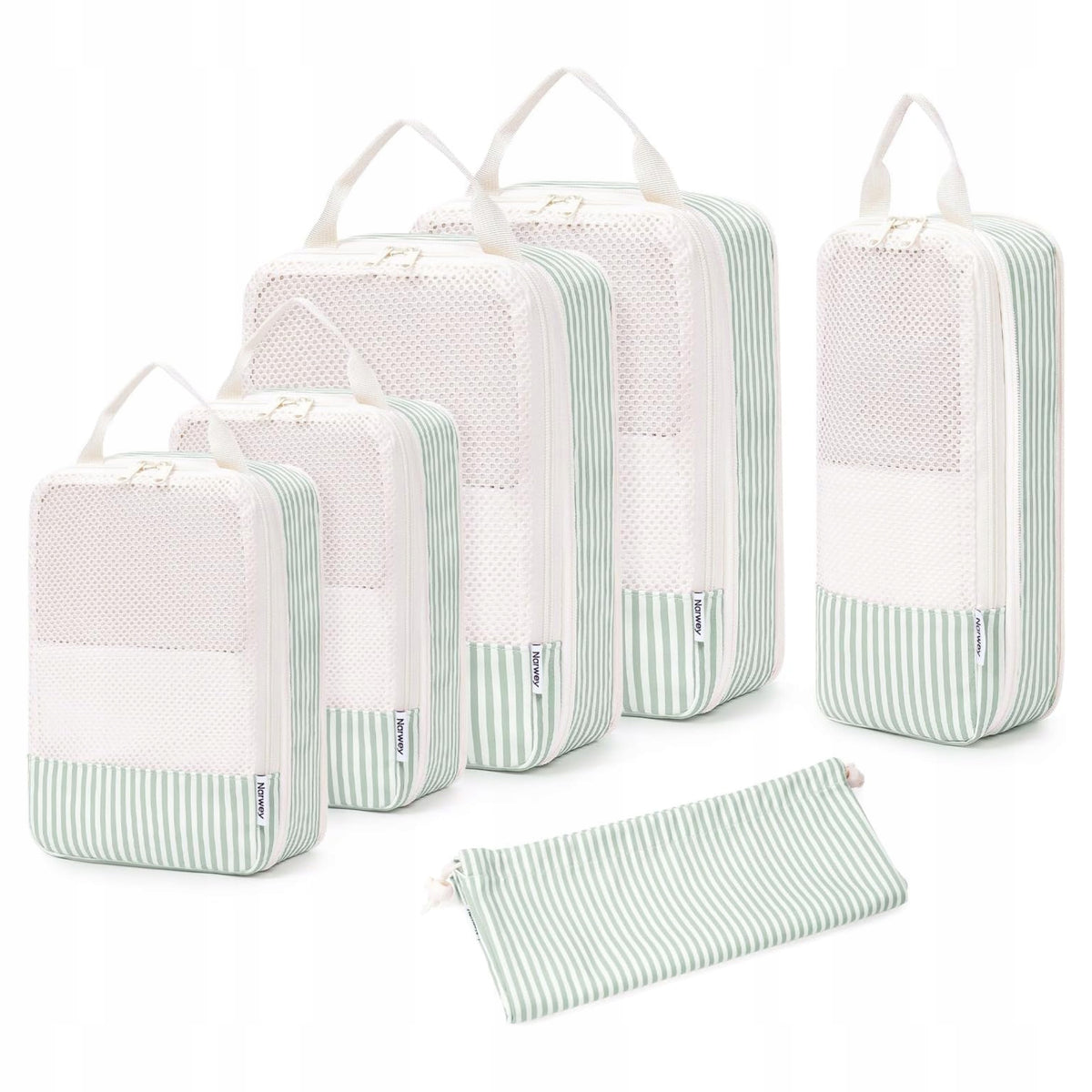 COMPRESSION CUBES 6PCS TRAVEL TO SUITCASE ORGANIZER LUGGAGE RYANAIR