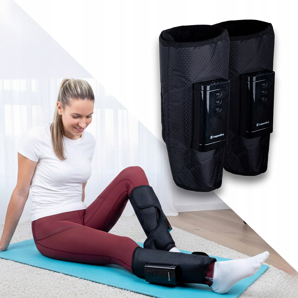 COMPRESSION MASSAGER for calves inSPORTline COMPINI WIRELESS DRAINAGE HEATING