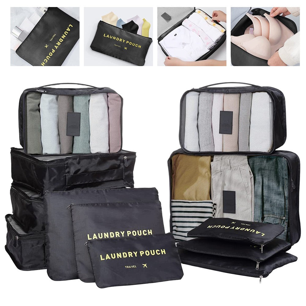 COMPRESSION ORGANIZER Travel Set for Packing Bags Cases 12 Pieces