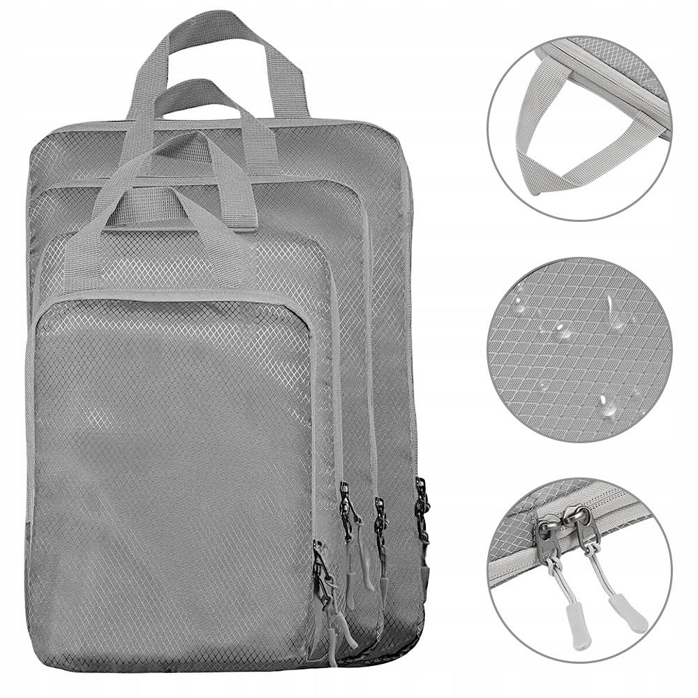 COMPRESSION ORGANIZERS FOR SUITCASE TRAVEL BAGS 4PCS