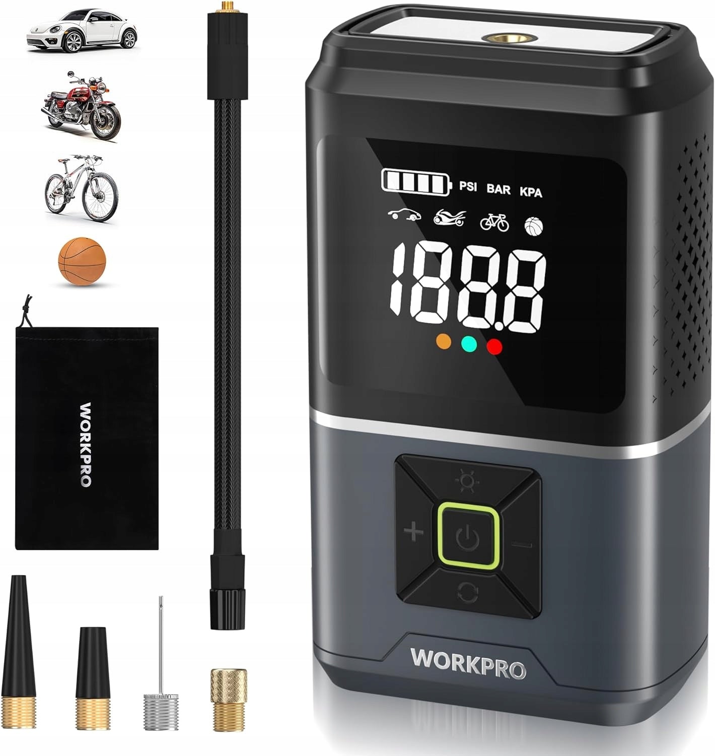 COMPRESSOR CAR PUMP ELECTRIC COMPRESSOR WORKPRO