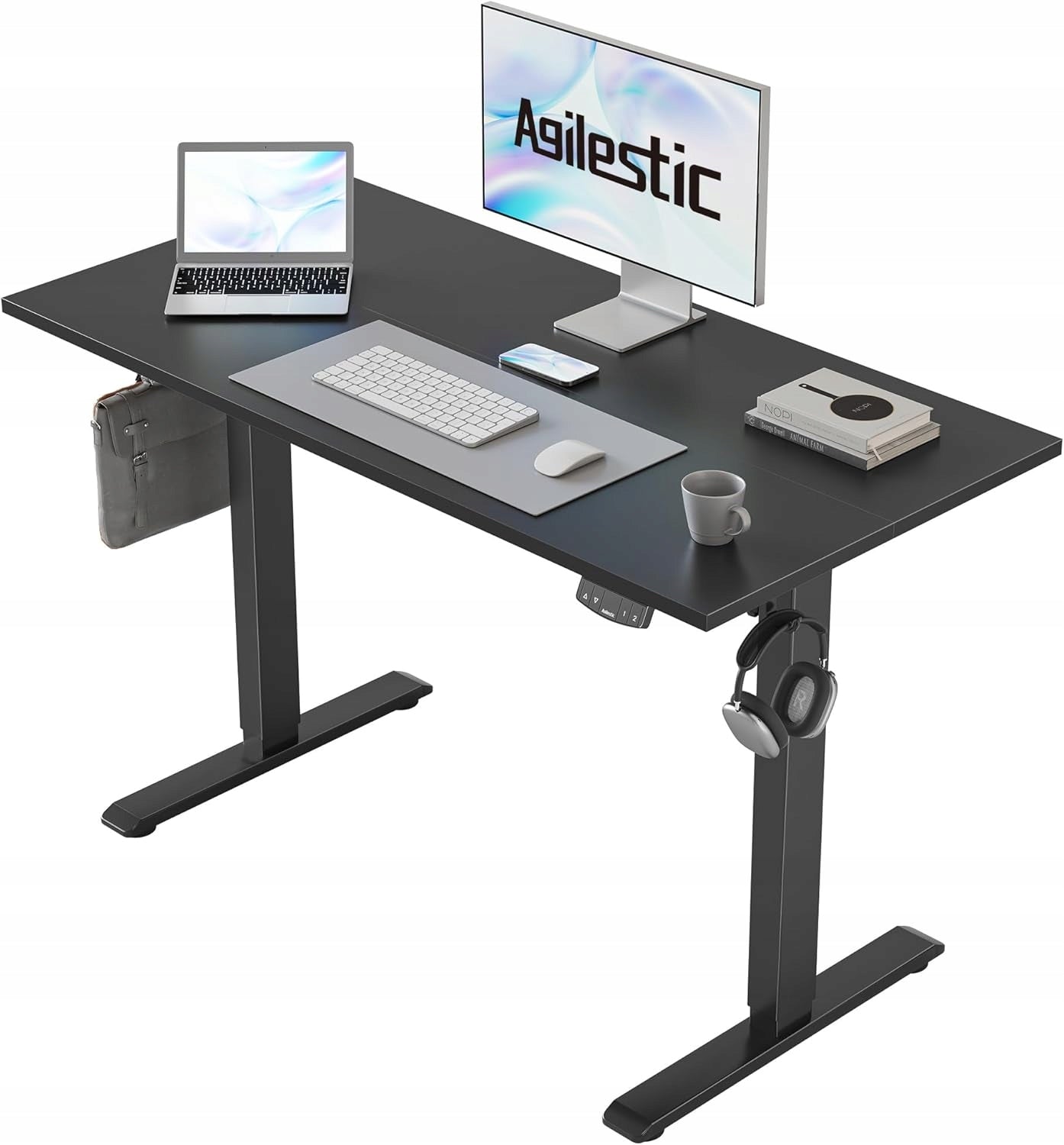 COMPUTER DESK ADJUSTABLE HEIGHT MEMORY FUNCTION HEIGHT 100x60cm