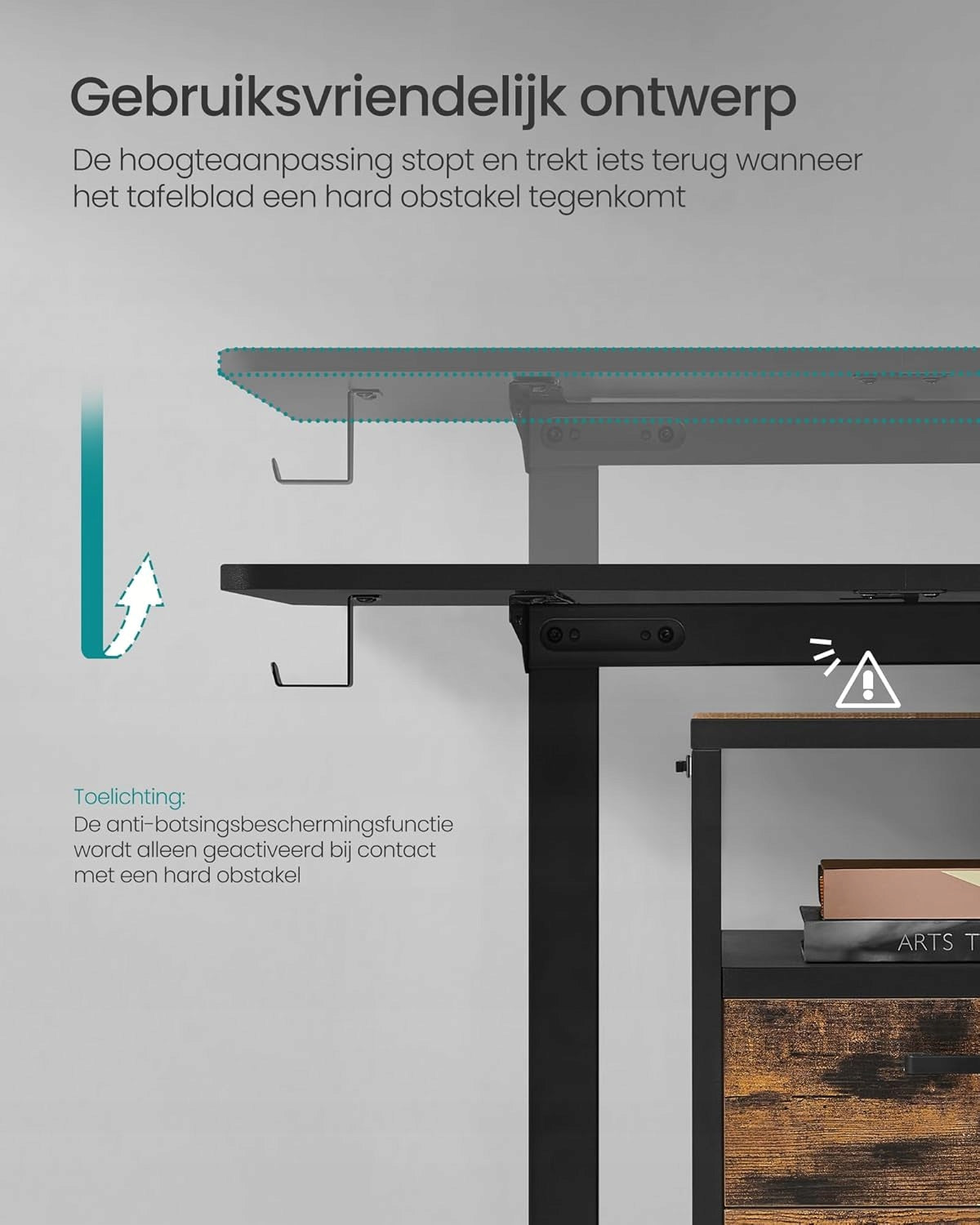 COMPUTER DESK COMPUTER TABLE ELECTRIC HEIGHT ADJUSTMENT EAN (GTIN) 0095698562527