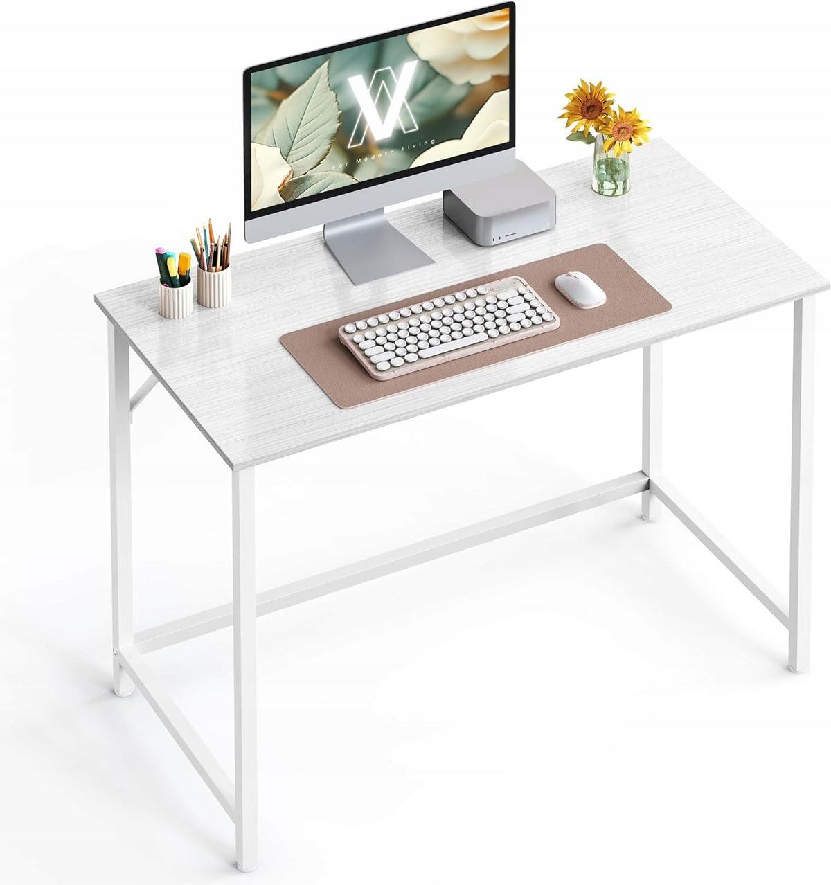 COMPUTER DESK COMPUTER TABLE FOR OFFICE 100x50x76cm SOLID