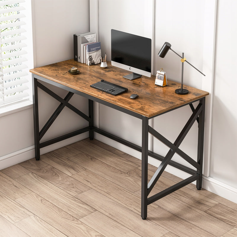 COMPUTER DESK INDUSTRIAL TABLE RUSTIC BRONZE METAL LOFT FRAME EAN (GTIN) 5904890431867