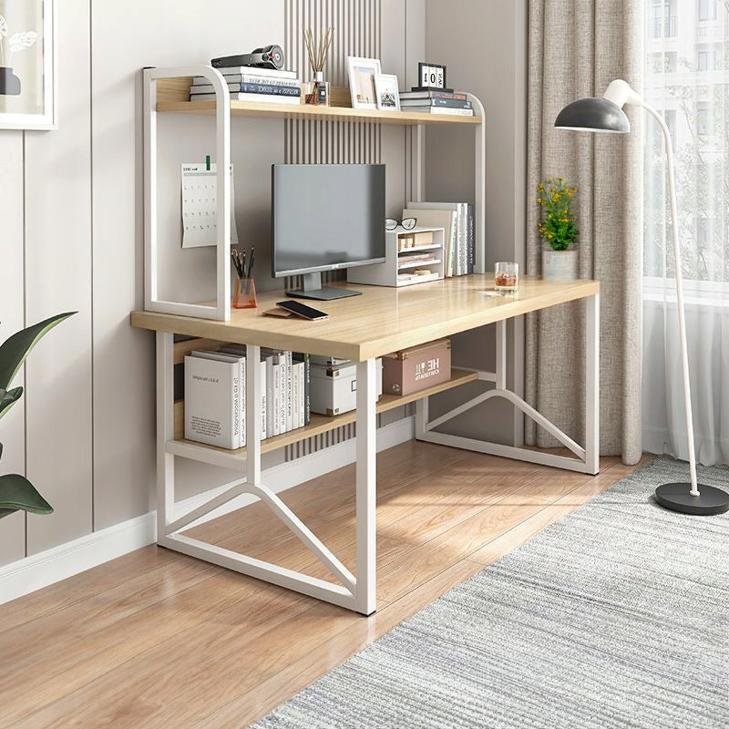 COMPUTER DESK LIGHT OAK LAPTOP GAMING TABLE MODERN LOFT 120 CM EAN (GTIN) 5904890437296