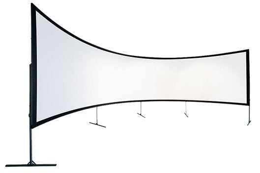 CONCAVE FRAME SCREEN CURVE AV STUMPFL 580 600 cm