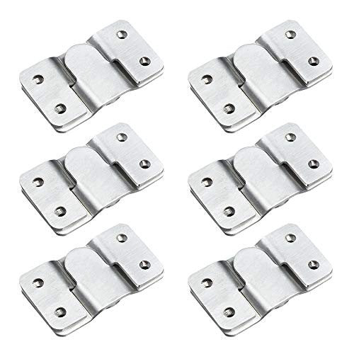CONCEALED BRACKETS FOR FRAME PAINTINGS STEEL 6 PAIRS 12 PCS. steel Brand no brand