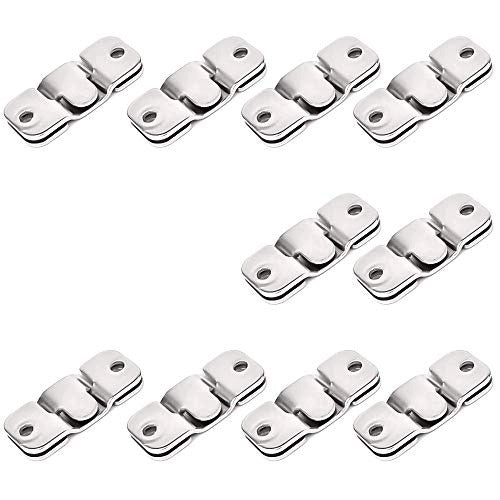 CONCEALED BRACKETS HIDDEN FOR FRAME PAINTINGS 10 PAIRS STEEL 20 PCS. STEEL Brand no brand