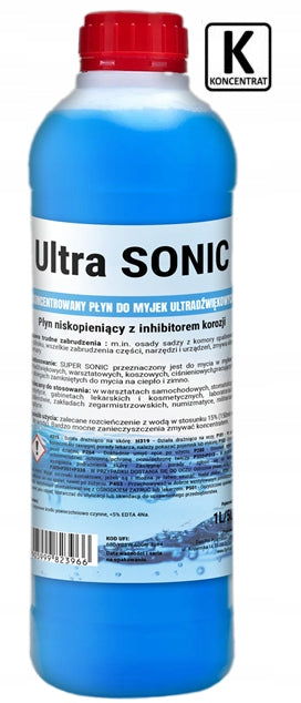 CONCENTRATE liquid for ultrasonic cleaner Ultra SONIC 1L Brand Allsept