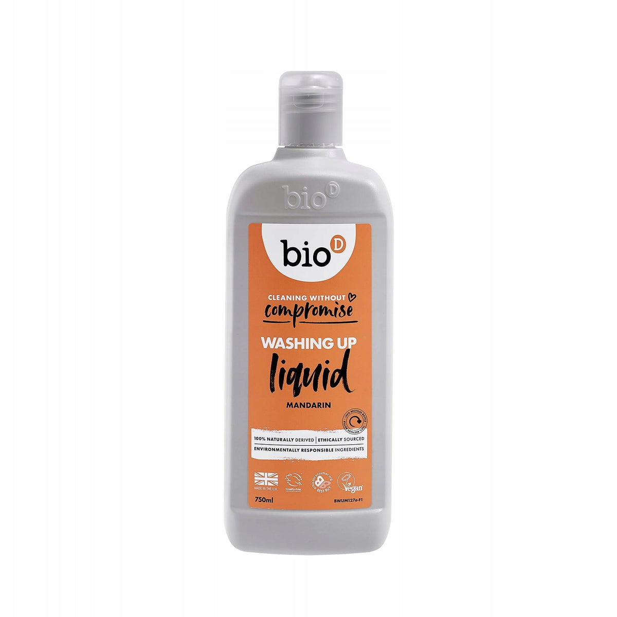 CONCENTRATED DISHWASHING LIQUID, MANDARIN, BIO-D