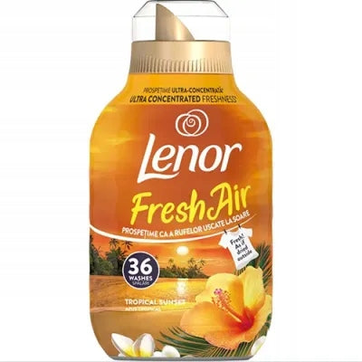 CONCENTRATED SOFTENER LENOR SOLEIL TROPICAL TROPENZO 36 WASHES 504ML