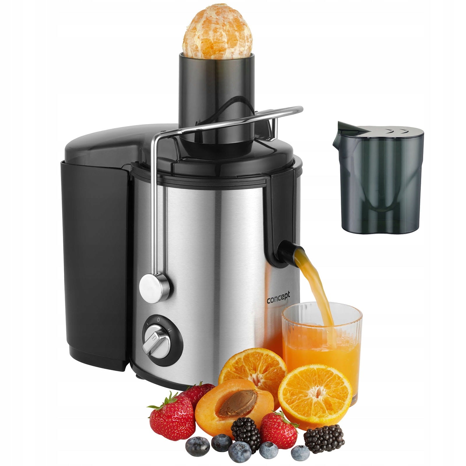 CONCEPT Juicer 1000 W stainless steel LO7095