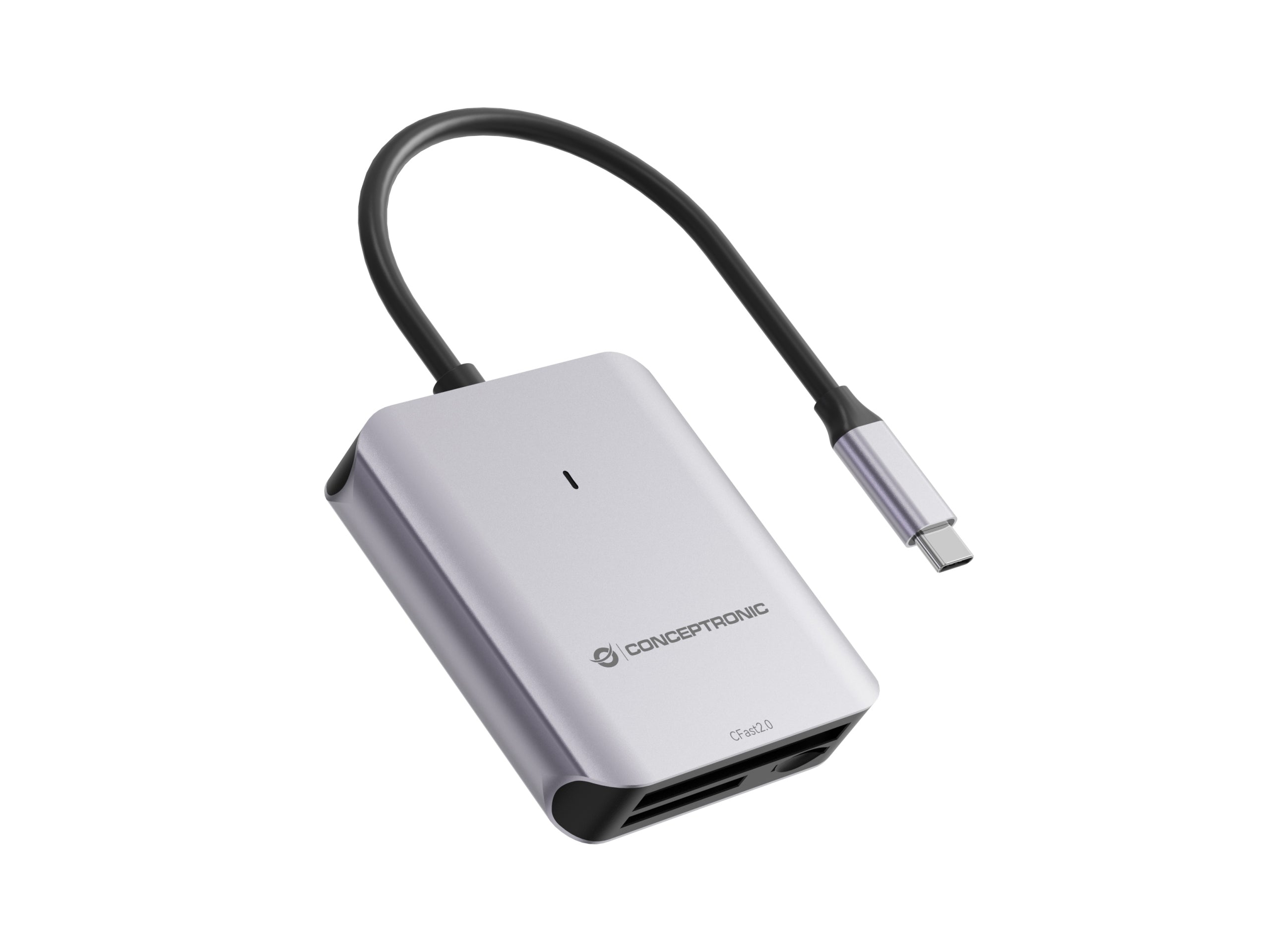 CONCEPTRONIC card reader USB-C3.2->SD/TF4.0/CFast2.0 black Manufacturer Conceptronic