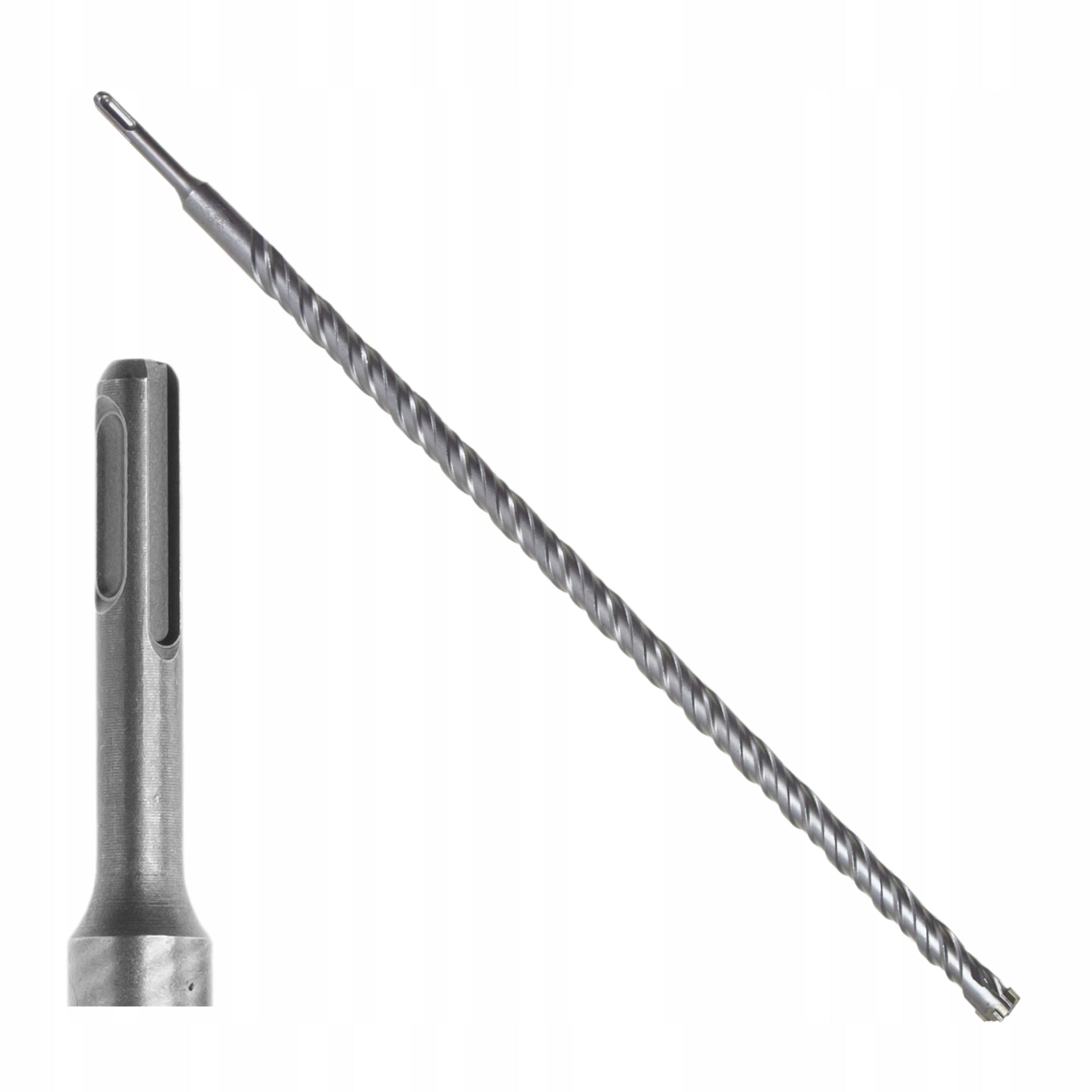 CONCRETE DRILL BIT FI 22x600 mm SDS REINFORCED CONCRETE WALL SDS-PLUS CROSS Product weight with unit packaging 0.84 kg