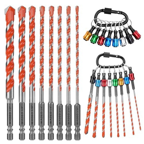 CONCRETE DRILL BITS SET WITH PENDANT HOME DRILLING TOOLS FOR HOME Brand no brand