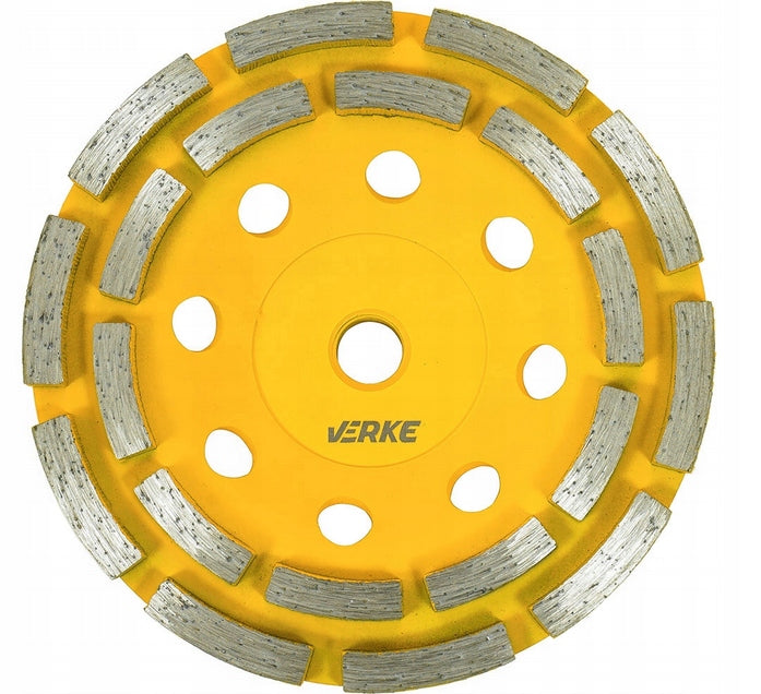 CONCRETE GRINDING DISC DIAMOND SEGMENTED POT SEGMENT 125mm Brand Verke