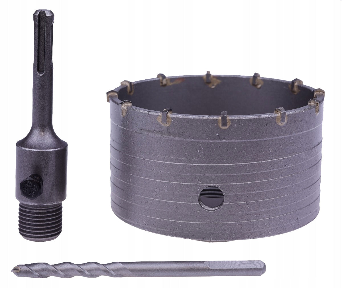 CONCRETE HOLE SAW 105 mm + ADAPTER SDS-plus 110 mm CUTTER LACE SDS+