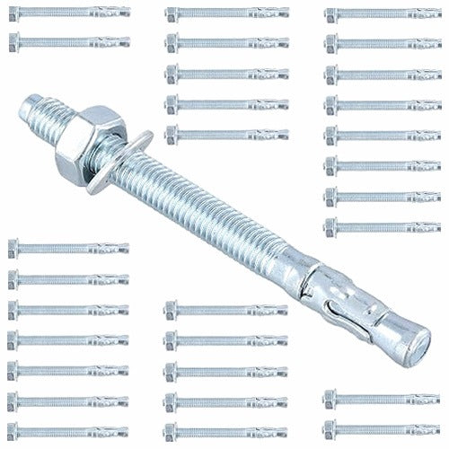 CONCRETE SCREW ANCHOR M10X110MM GALVANIZED HEAVY DUTY 30 PCS