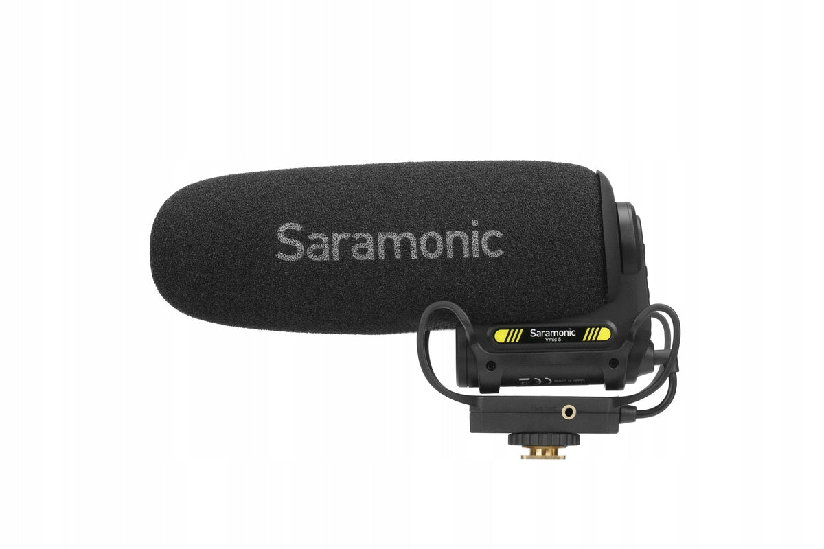 CONDENSER MICROPHONE FOR CAMERA SARAMONIC VMIC5 Packaging status original