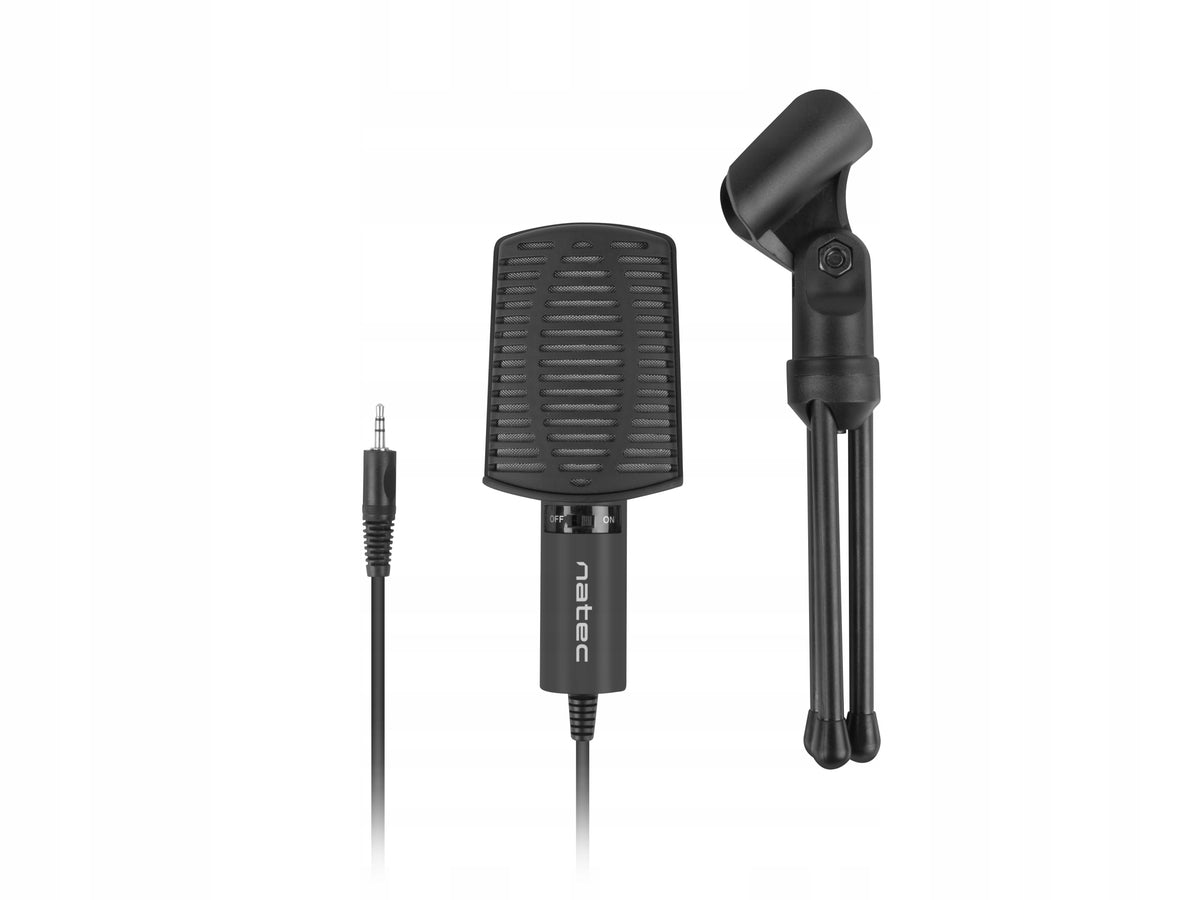 CONDENSER MICROPHONE ON TRIPOD NATEC ASP Manufacturer code NMI-1236