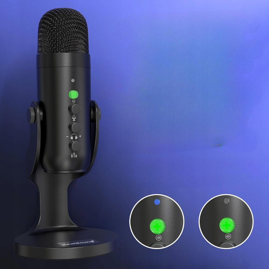 CONDENSER STUDIO MICROPHONE ZEALSOUND STREAMING KIT PODCAST 2PCS Manufacturer code Mikro4HG