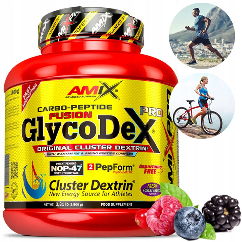 CONDITIONER FOR RUNNERS, CYCLISTS - carbohydrates for endurance Amix Glycodex