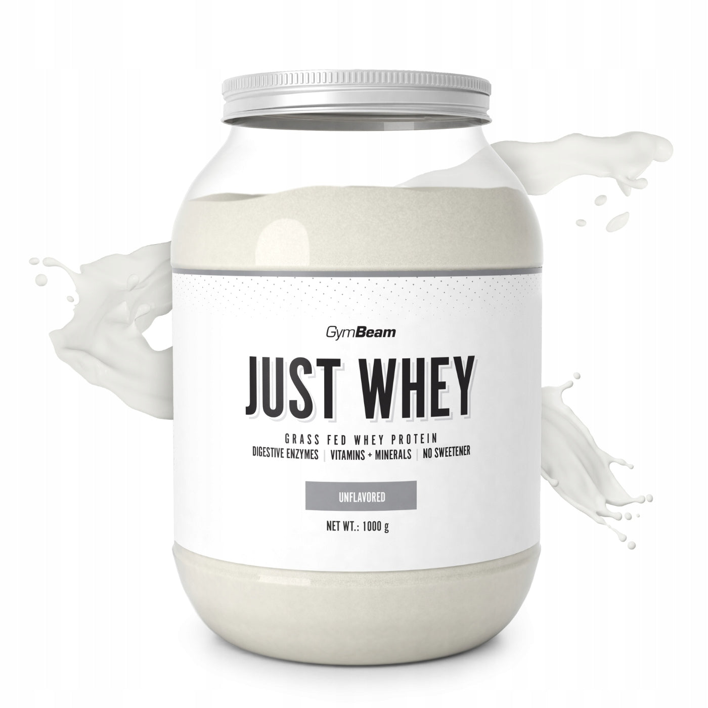CONDITIONER WHEY PROTEIN JUST WHEY WPC WPI WPH GymBeam 1000g natural