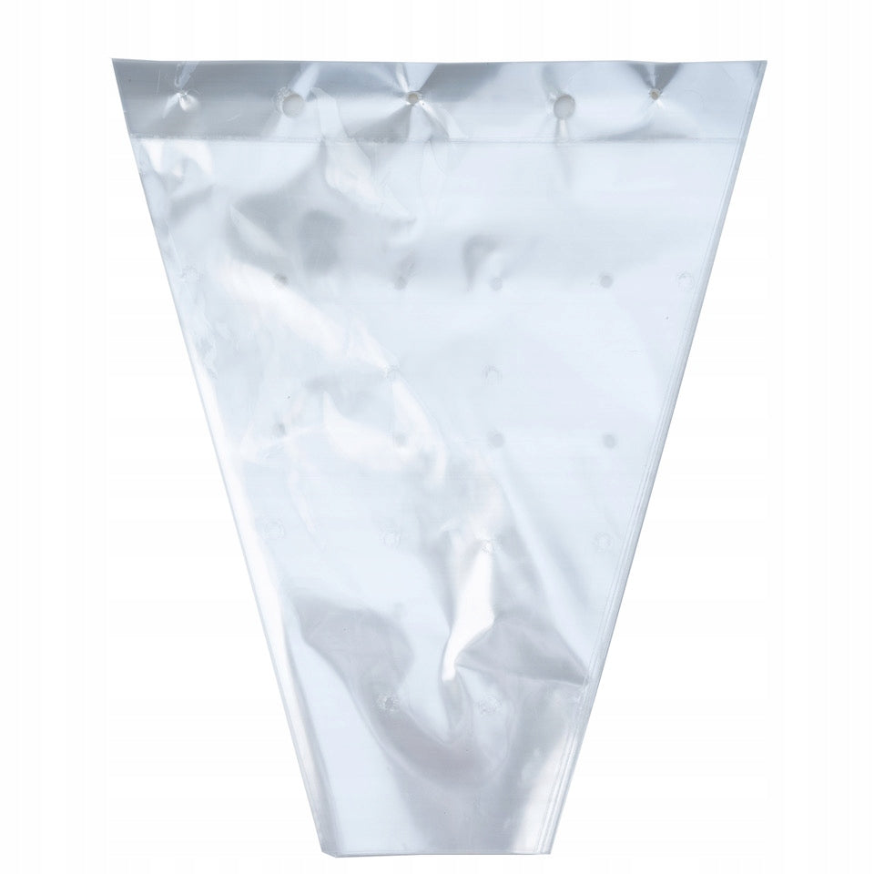 CONES FOIL SLEEVE FOIL FOR FLOWERS 100 PCS 35X40X12