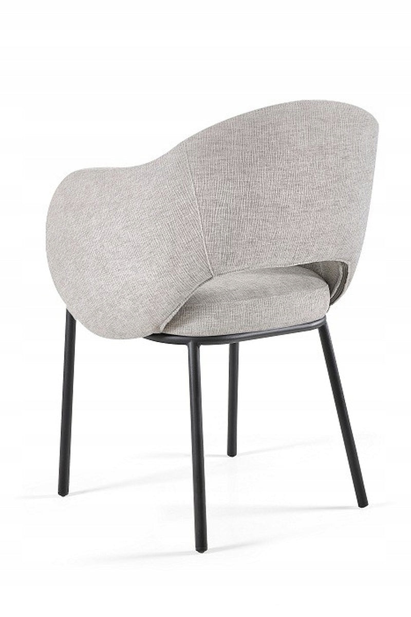 CONFERENCE CHAIR STILO GREY FABRIC ABRASION RESISTANT MODERN Manufacturer code 9-235A-LF633D-15
