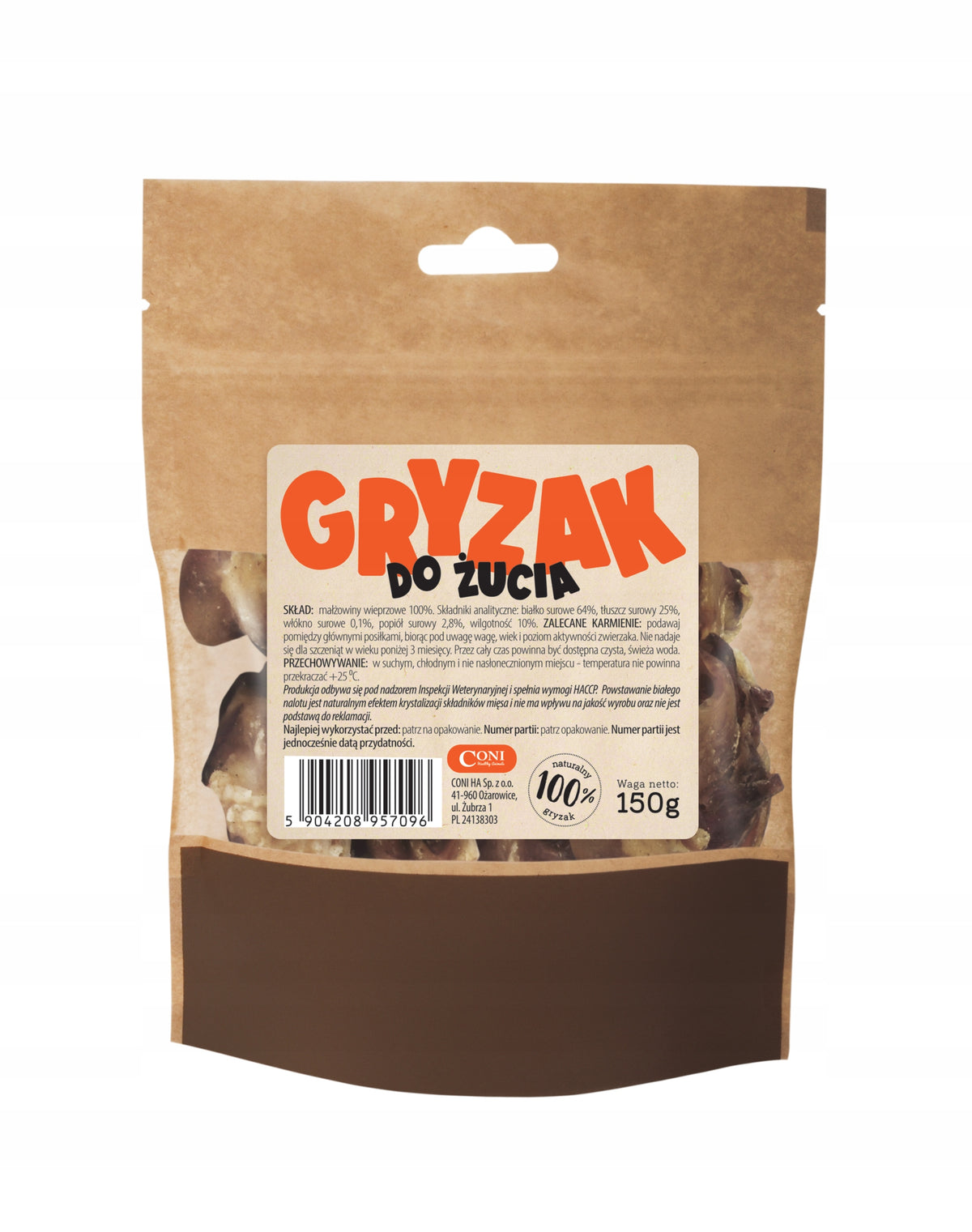CONI Chewable Bites with Shellfish 150g