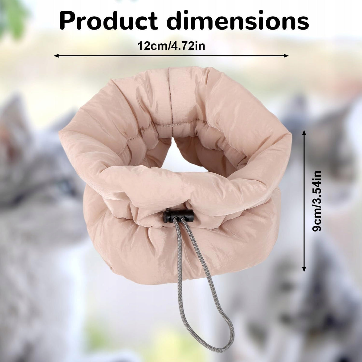 CONICAL CAT COLLAR ADJUSTABLE SOFT WATERPROOF S Brand no brand