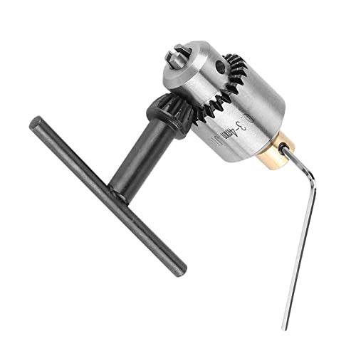 CONICAL DRILL BIT SET MICRO 0 3 4 MM CLAMP HOLDER WRENCHES metal Brand no brand