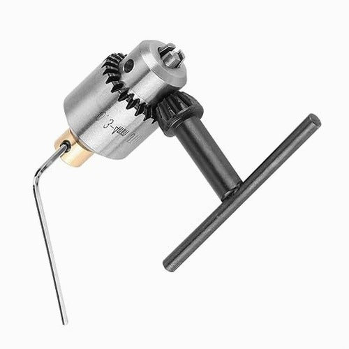 CONICAL DRILL BIT SET MICRO 0 3 4 MM CLAMP HOLDER WRENCHES metal