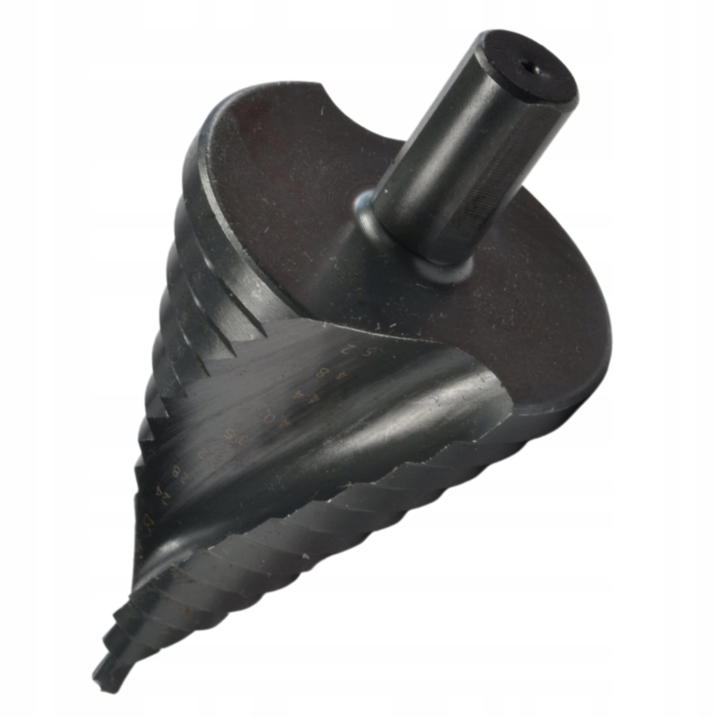 CONICAL DRILL GRADUAL SPIRAL CHRISTMAS TREE METAL REAMER HSS 4-52 MM Brand Black