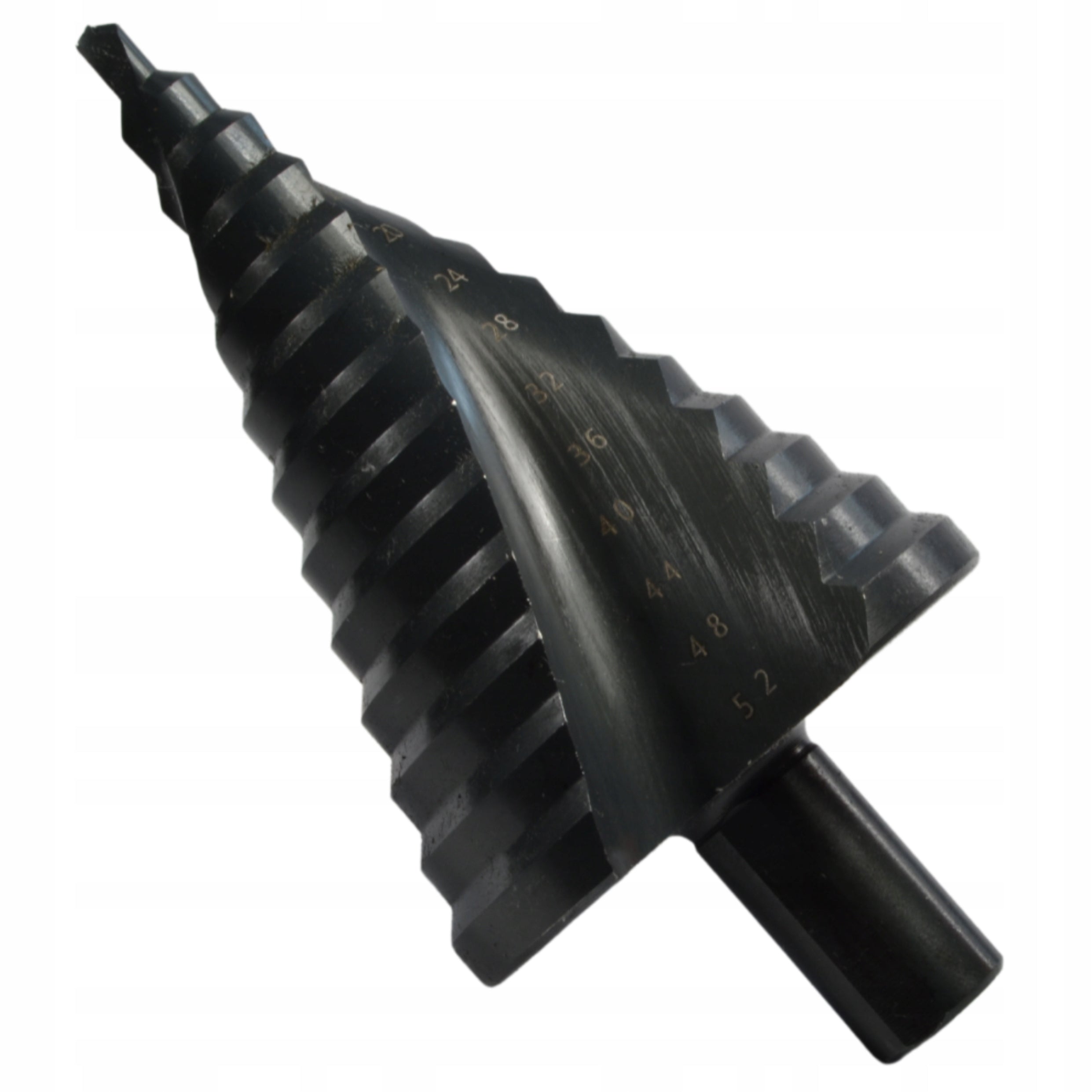 CONICAL DRILL GRADUAL SPIRAL CHRISTMAS TREE METAL REAMER HSS 4-52 MM Manufacturer code 33012