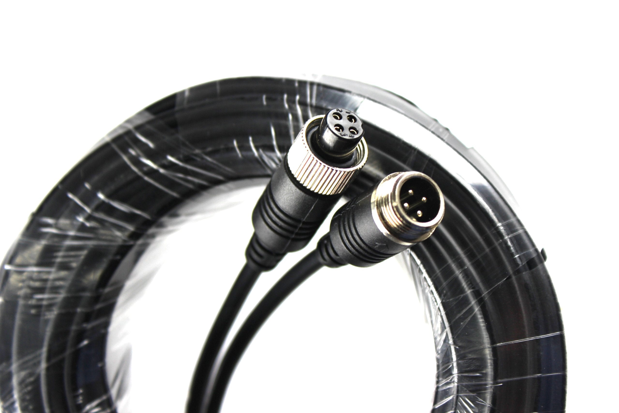 CONNECTION CABLE 4 PIN FOR REVERSING CAMERAS 15m Packaging status original