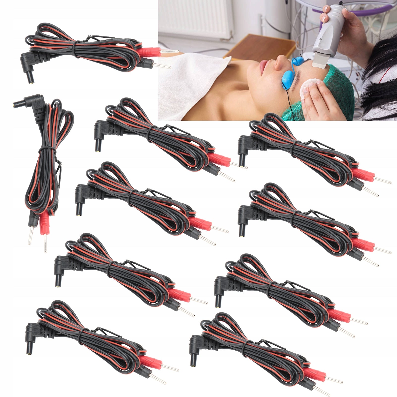 CONNECTION CABLES FOR ELECTROSTIMULATOR TENS ELECTRODE CABLE 2,35 MM Manufacturer code 141120044341199