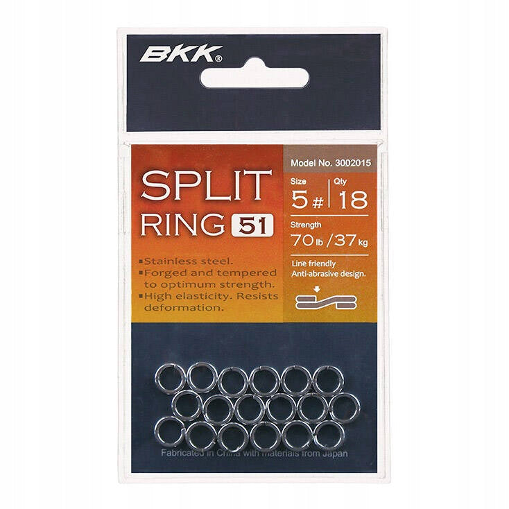 CONNECTOR WHEELS BKK SPLIT RING-51 8-12pcs Manufacturer code D-SP-1018