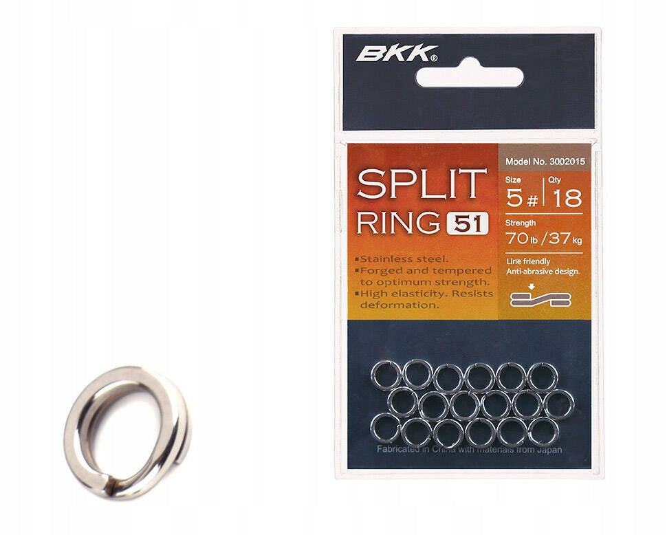 CONNECTOR WHEELS BKK SPLIT RING-51 8-12pcs