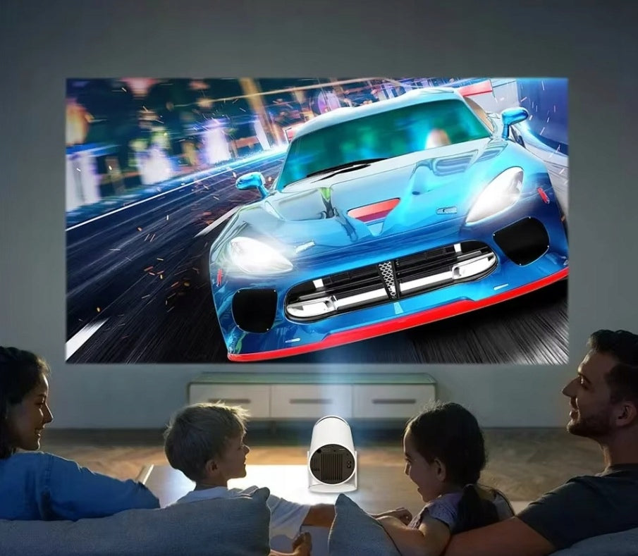 CONSOLE PROJECTOR LED PROJECTOR 4K WIFI ANDROID BLUETOOTH PADS RETRO GAMES Packaging status original