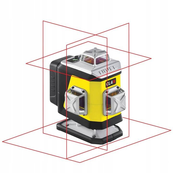 CONSTRUCTION CROSS LASER 4-PLANE RED BEAM NIVEL SYSTEM CL4R Manufacturer code CL4R