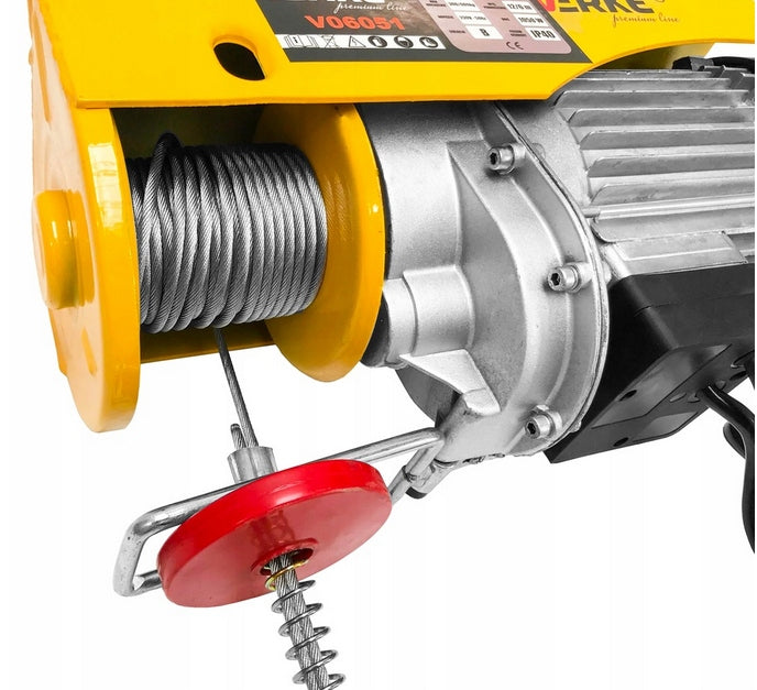 CONSTRUCTION ELECTRIC WINCH 230V ROPE WINCH FOR ROPE 600KG 1050W EAN (GTIN) 5902963496034