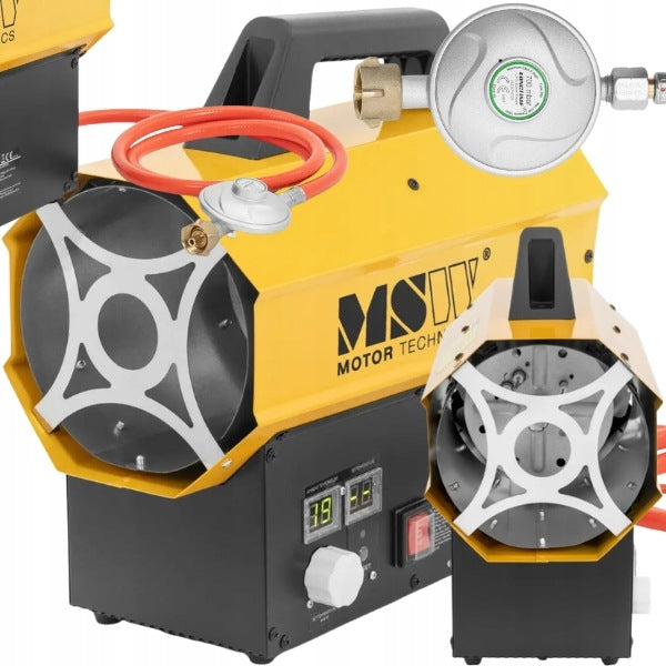 CONSTRUCTION GAS BLOWER HEATER UP TO 160m2 20 KW POWERFUL EFFICIENT MSW