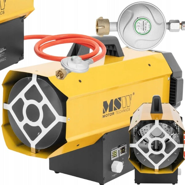 CONSTRUCTION GAS BLOWER HEATER UP TO 510m2 60 KW POWERFUL EFFICIENT MSW