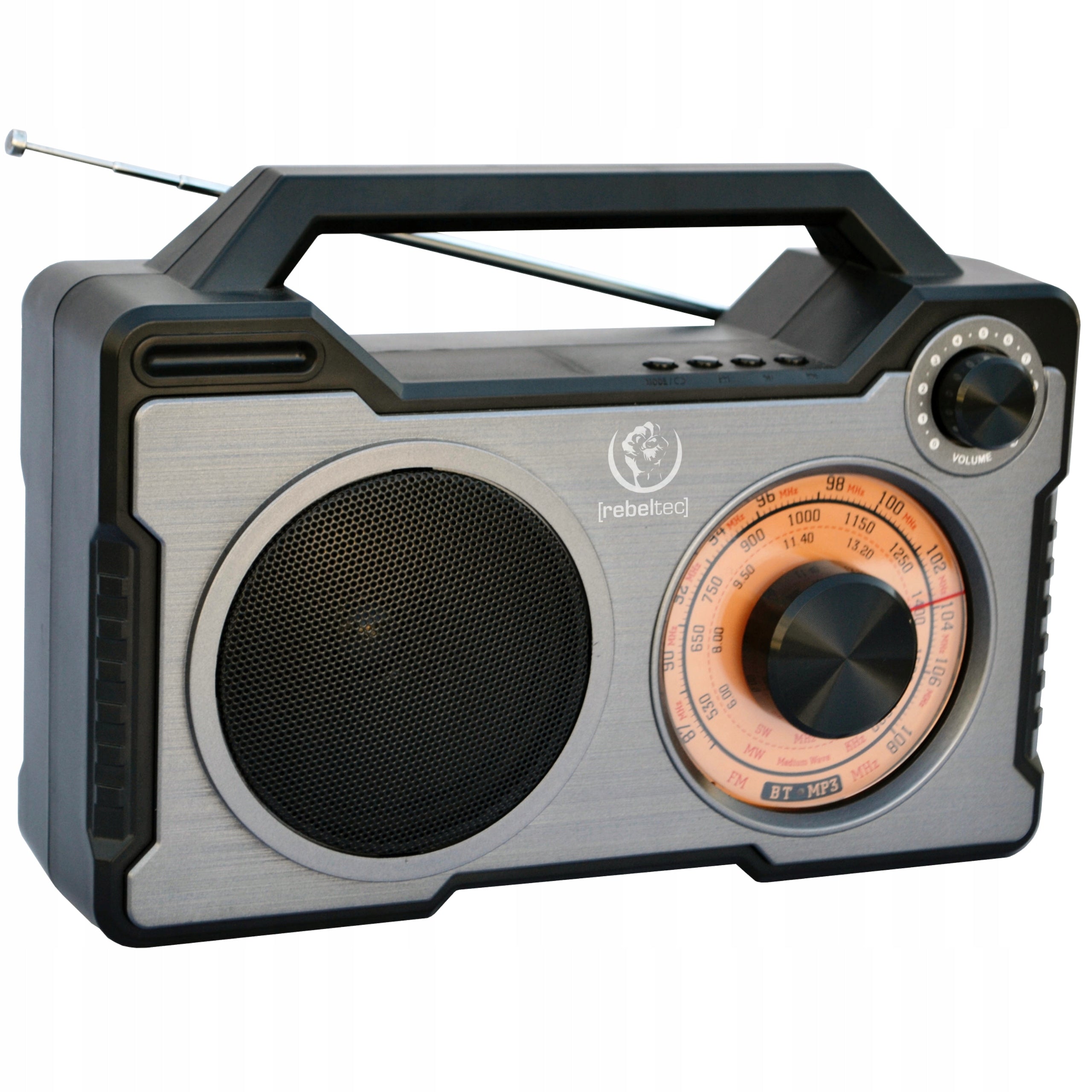 CONSTRUCTION SPEAKER KITCHEN RADIO PORTABLE BLUETOOTH FM MP3 FOR FISH PLOT Packaging status original